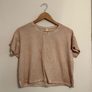 Womens Lululemon Cates Tee